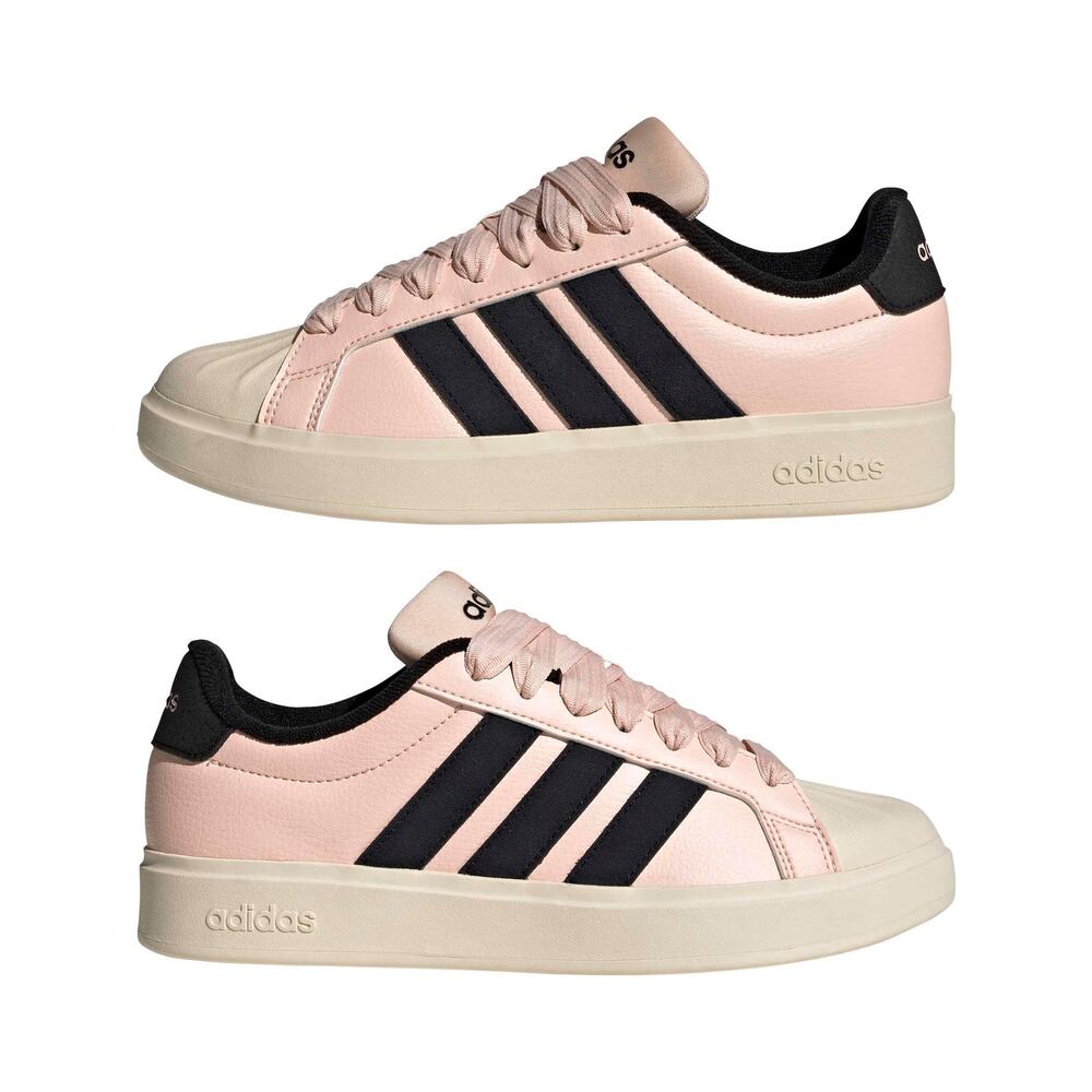 NWT adidas Women's Streettalk, Blush Pink/Black/Wonder White, 9.5 - Picture 5 of 8